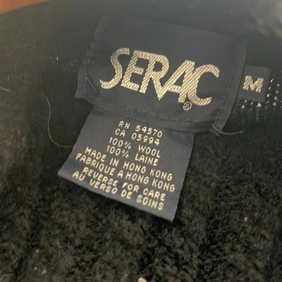 Black Women's Crew Neck Sweater - Picture 7 of 15